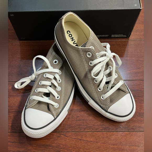 Converse Shoes - Converse CTAS OX Low Top Womens 7.5 Classic Taupe Canvas Sneaker Shoe A08631F
